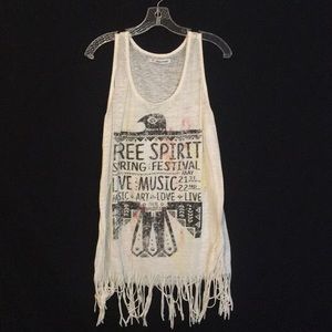 Maurice’s “Free Spirit” String Bottom Tank Top